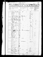 1850 Federal Census, Maryland, Harford County, District 2, Page 23.