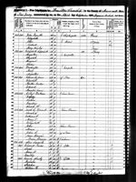 1850 Federal Census, New Jersey, Mercer County, Hamilton Township, Page 5.