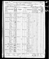 1870 Federal Census, Iowa, Iowa County, Green Township, Page 20.