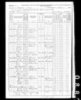 1870 Federal Census, New York, Schoharie County, Sharon, Page 66.