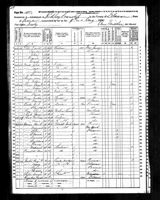 1870 Federal Census, Pennsylvania, Delaware County, Ridley Township, Page 2.