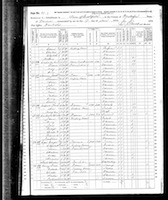 1870 Federal Census, Wisconsin, Waukesha County, Town of Brookfield, Page 49.