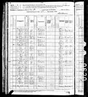 1880 Federal Census, Iowa, Mahaska County, Black Oak Township, Supervisor's District No. 1, Enumeration District No. 171, Page 5.