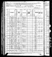 1880 Federal Census, Iowa, Mahaska County, Black Oak Township, Supervisor's District No. 1, Enumeration District No. 171, Page 8.