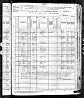 1880 Federal Census, Iowa, Mahaska County, Cedar Township, Supervisor's District No. 1, Enumeration District No. 178, Page 23.