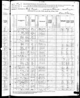 1880 Federal Census, Pennsylvania, Delaware County, Darby Borough, Supervisor's District No. 2, Enumeration District No. 6, Page 33.