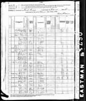 1880 Federal Census, Pennsylvania, Delaware County, Darby Borough, Supervisor's District No. 2, Enumeration District No. 6, Page 34.