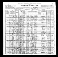 1900 Federal Census, Iowa, Washington County, Lime Creek, Supervisor's District No. 1, Enumeration District No. 117, Sheet 11B.