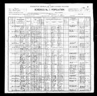 1900 Federal Census, Iowa, Washington County, Lime Creek, Supervisor's District No. 1, Enumeration District No. 117, Sheet 11A.