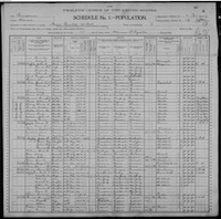 1900 Federal Census, Pennsylvania, Delaware County, Radnor Township, Supervisor's District No. 2, Enumeration District No. 178, Sheet 13A.