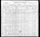 1900 Federal Census, Pennsylvania, Philadelphia County, City of Philadelphia, Supervisor's District No. 1, Enumeration District No. 887, Sheet 3B.