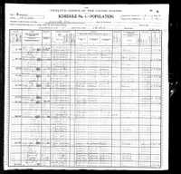 1900 Federal Census, Wisconsin, Milwaukee County, Granville Township, Supervisor's District No. 4, Enumeration District No. 3, Sheet 12a.