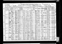 1910 Federal Census, Pennsylvania, Philadelphia County, City of Philadelphia, Ward 24, Supervisor's District No. 1, Enumeration District No. 496, Sheet 1A.