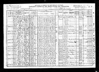 1910 Federal Census, Pennsylvania, Philadelphia County, City of Philadelphia, Ward 40, Supervisor's District No. 1, Enumeration District No. 1035, Sheet 6B.