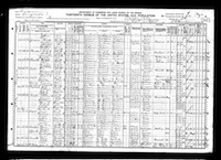 1910 Federal Census, Wisconsin, Langlade County, Antigo City, Supervisor's District No. 9, Enumeration District No. 42, Sheet 7A.