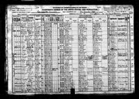 1920 Federal Census, California, Los Angeles County, City of Los Angeles, Ward/Precinct 403, Supervisor's District No. 8, Enumeration District No. 169, Sheet 7B.