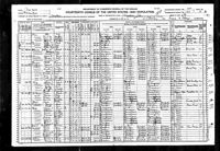 1920 Federal Census, New York, Chautauqua County, Jamestown City, Ward 6, Supervisor's District No. 22, Enumeration District No. 169, Sheet 15B.