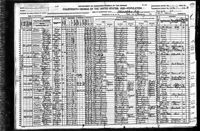 1920 Federal Census, Pennsylvania, Philadelphia County, City of Philadelphia, Ward 40, Supervisor's District No. 1, Enumeration District No. 1496, Sheet 22B.