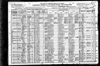 1920 Federal Census, Pennsylvania, Philadelphia County, City of Philadelphia, Ward 40, Supervisor's District No. 1, Enumeration District No. 1453, Sheet 2A.