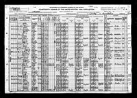 1920 Federal Census, Pennsylvania, Philadelphia County, City of Philadelphia, Ward 40, Supervisor's District No. 1, Enumeration District No. 1511, Sheet 9A.