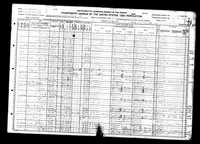 1920 Federal Census, Wisconsin, Waukesha County, Menomonee Falls, Supervisor's District No. 1, Enumeration District No. 177, Sheet 10A.