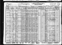 1930 Federal Census, Pennsylvania, Delaware County, Borough of Yeadon, Enumeration District 23-179, Sheet 3B.