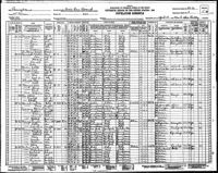1930 Federal Census, Pennsylvania, McKean County, Lewis Run Borough, Enumeration District 42-26, Sheet 5B.