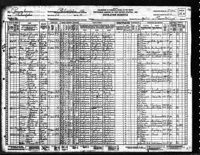 1930 Federal Census, Pennsylvania, Philadelphia County, City of Philadelphia, Ward 40, Enumeration District 51-205, Sheet 25A.