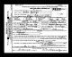 Birth certificate of Edgar Clevens Allen.