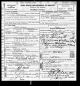 Death certificate of Abby (Smith) Barnes.