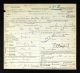 Death Certificate of Addison Biddle.