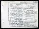 Death Certificate of Alfred Garrett.