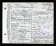 Death certificate of Alfred Helms.