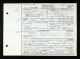 Death Certificate of Bessie Carr.