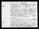 Death Certificate for Cesidio Monago