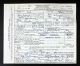 Death certificate of Charles Davis.