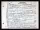 Death certificate of Christian Lee Gaul.