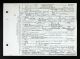 Death certificate of Elizabeth Woertz.