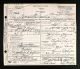 Death certificate of Frances Meehan.