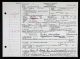 Death certificate of Francis (Gesner) Ward.