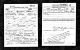 World War 1 Draft Card for Frank Sheeran