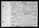 Death certificate of Frank Buhler.