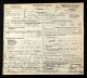 Death certificate of George Colflesh.