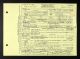 Death certificate of George Mowday.