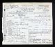 Death certificate of George McGoldrick.