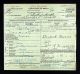 Death certificate of George Paskill.