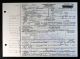 Death certificate of Harold Leon Henszey.