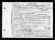 Death certificate of Henrietta Colflesh.