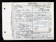 Death certificate of Jacob Ulrick.