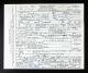Death Certificate of Jennie Mowday.
